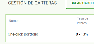 cartera one-click